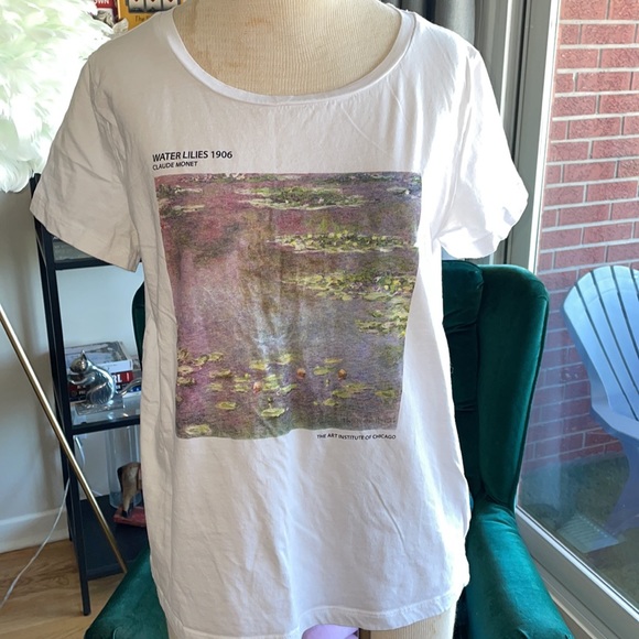 T-shirt Claude Monet print - Picture 2 of 4